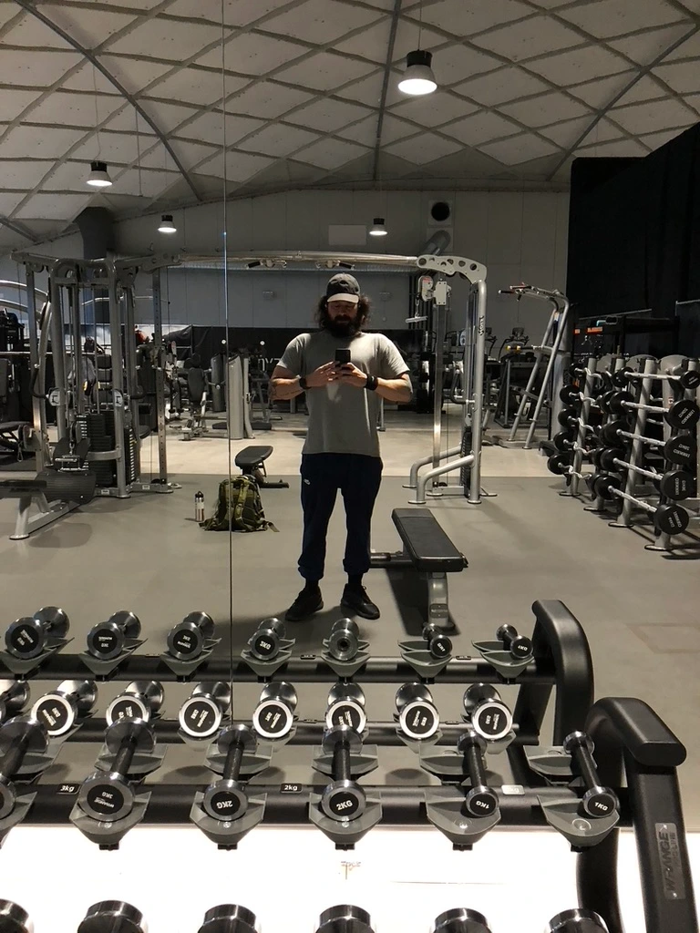 Syke Training Center selfie