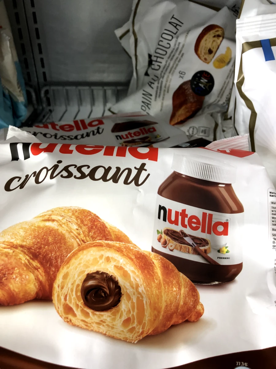 Nutella Kroisantit s-marketista sammonlahdesta. Nutella Croissant, Lappeenranta