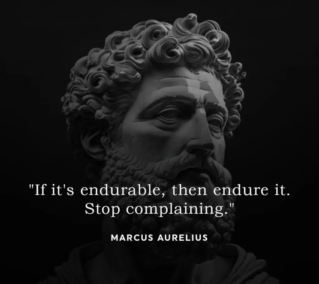 Marcus Aurelius endure it. Balls to the Wall blogi