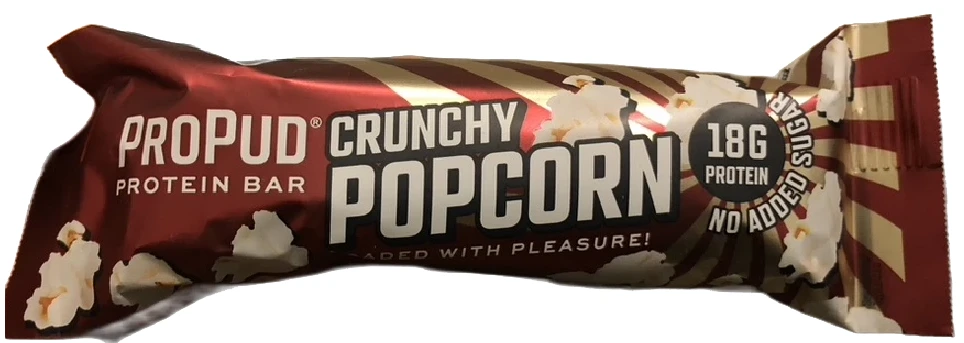 ProPud Crunchy Popcorn proteiinipatukka - Balls to the Wall blogi
