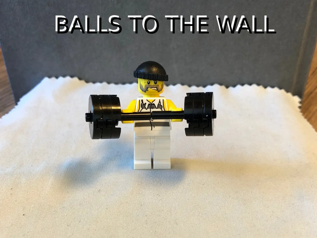 Lego bodaaja - Ball to the Wall blogi